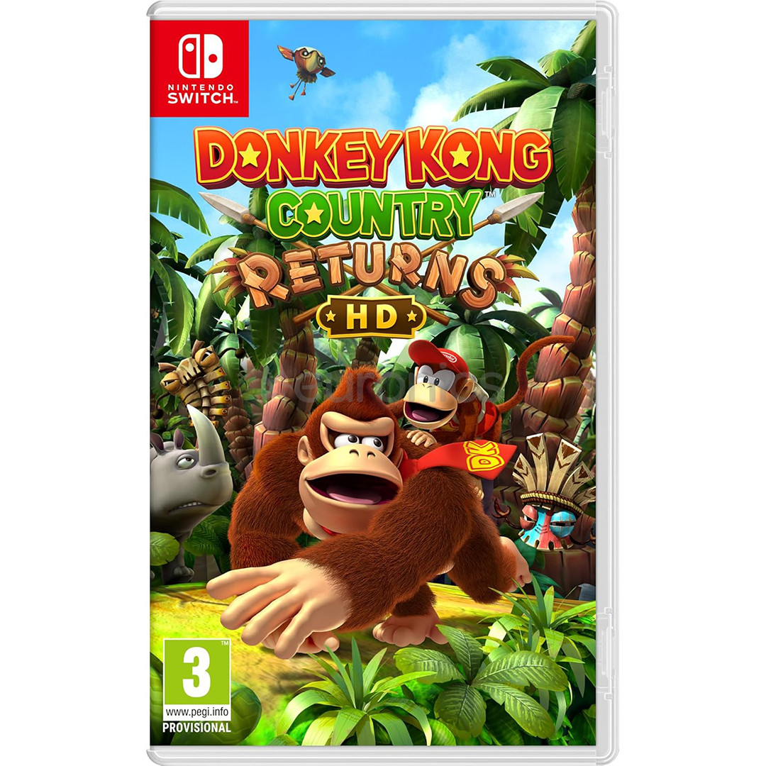 Donkey Kong Country Returns HD, Nintendo Switch - Spēle