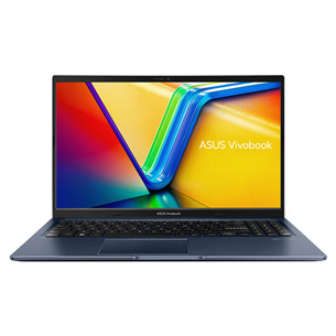 Asus VivoBook 15, 15,6'', FHD, Ryzen 5, 8 GB, 512 GB, ENG, zila - Portatīvais dators