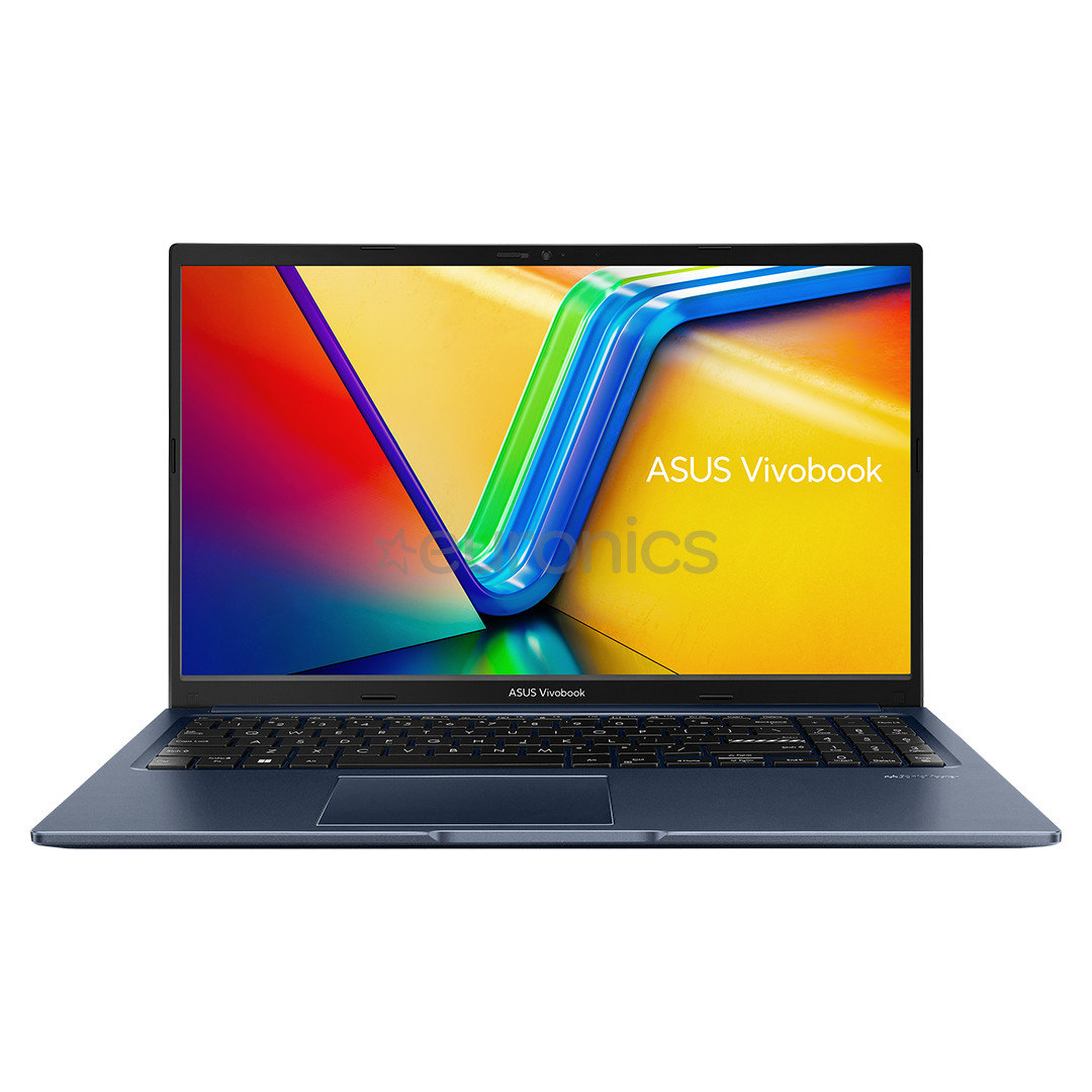 Asus VivoBook 15, 15,6'', FHD, Ryzen 5, 8 GB, 512 GB, ENG, zila - Portatīvais dators