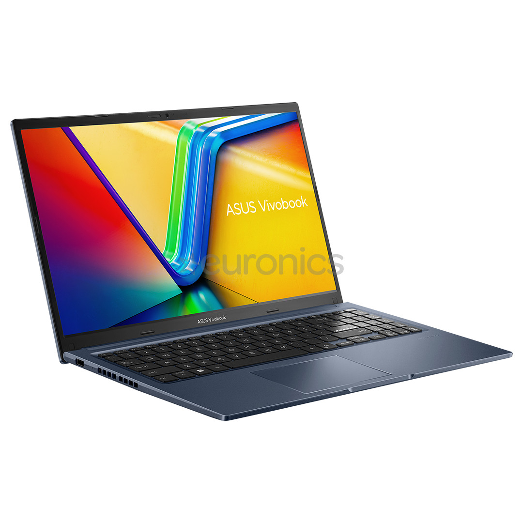 Asus VivoBook 15, 15,6'', FHD, Ryzen 5, 8 GB, 512 GB, ENG, zila - Portatīvais dators