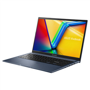Asus VivoBook 15, 15,6'', FHD, Ryzen 5, 8 GB, 512 GB, ENG, zila - Portatīvais dators