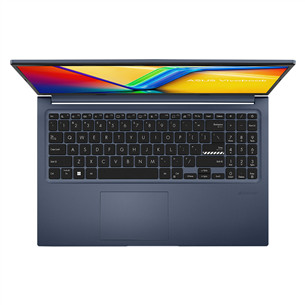 Asus VivoBook 15, 15,6'', FHD, Ryzen 5, 8 GB, 512 GB, ENG, zila - Portatīvais dators