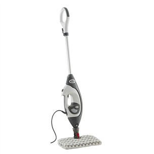 Shark Klik n’ Flip, balta/pelēka - Tvaika tīrītājs