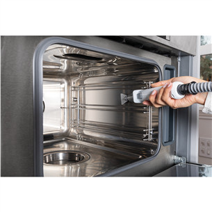 Shark Klik n’ Flip, balta/pelēka - Tvaika tīrītājs