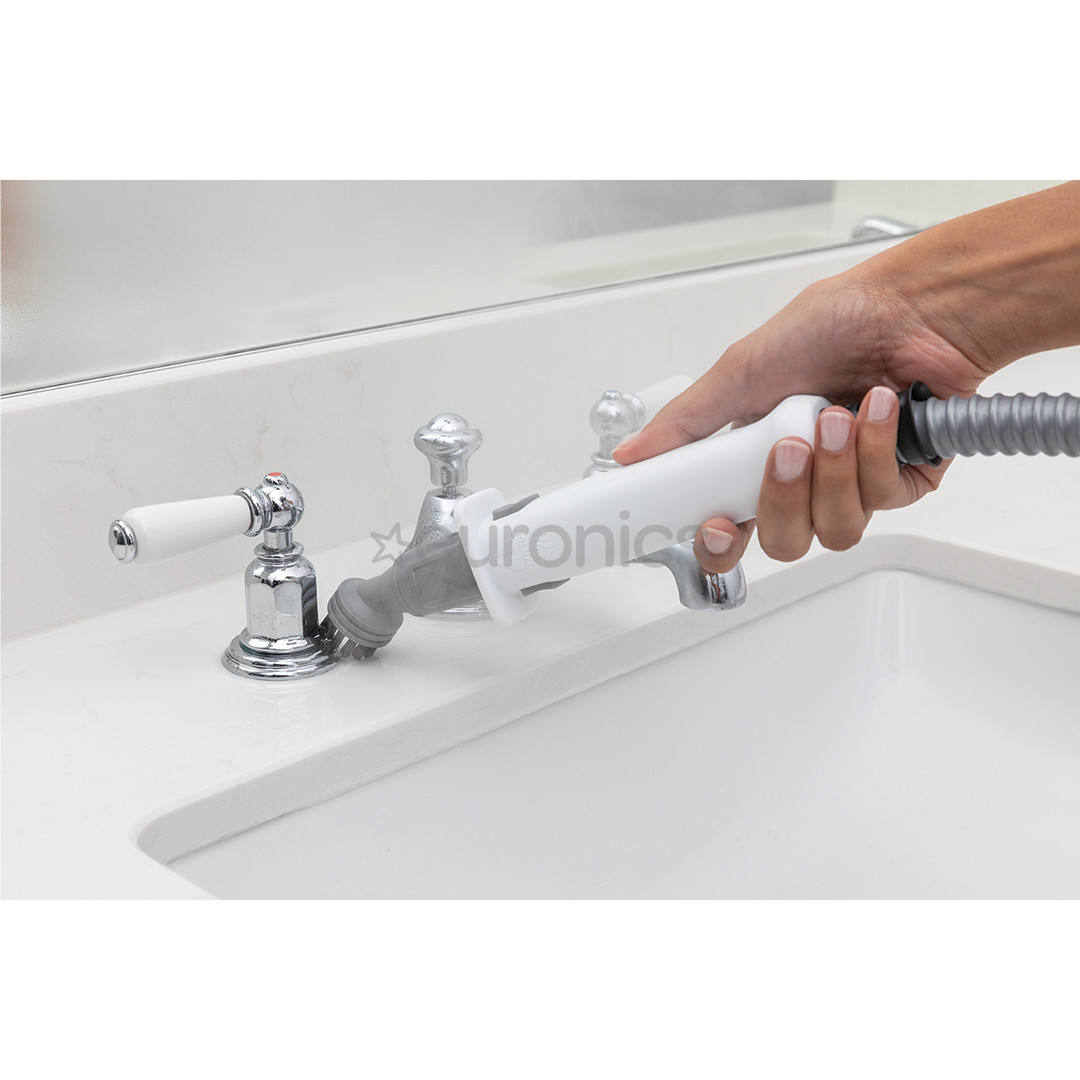 Shark Klik n’ Flip, balta/pelēka - Tvaika tīrītājs