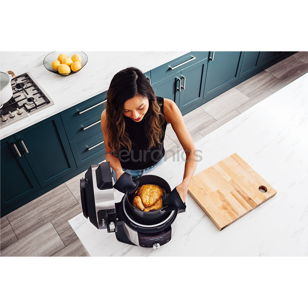 Ninja Foodi MAX 14-in-1, 7.5 L, melna/sudraba - Multivārāmais katls