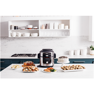 Ninja Foodi MAX 14-in-1 SmartLid, 7.5 L, nerūsējošā tērauda - Multivārāmais katls