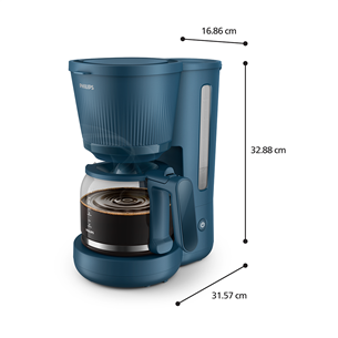 Philips 3000, zila - Kafijas automāts ar filtru