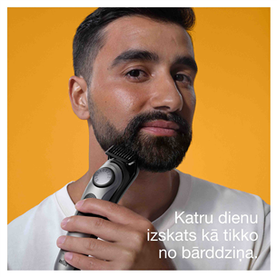Braun Series 7, AutoSense, pelēka - Bārdas trimmeris