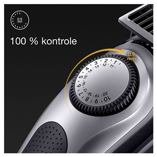Braun Series 7, AutoSense, pelēka - Bārdas trimmeris