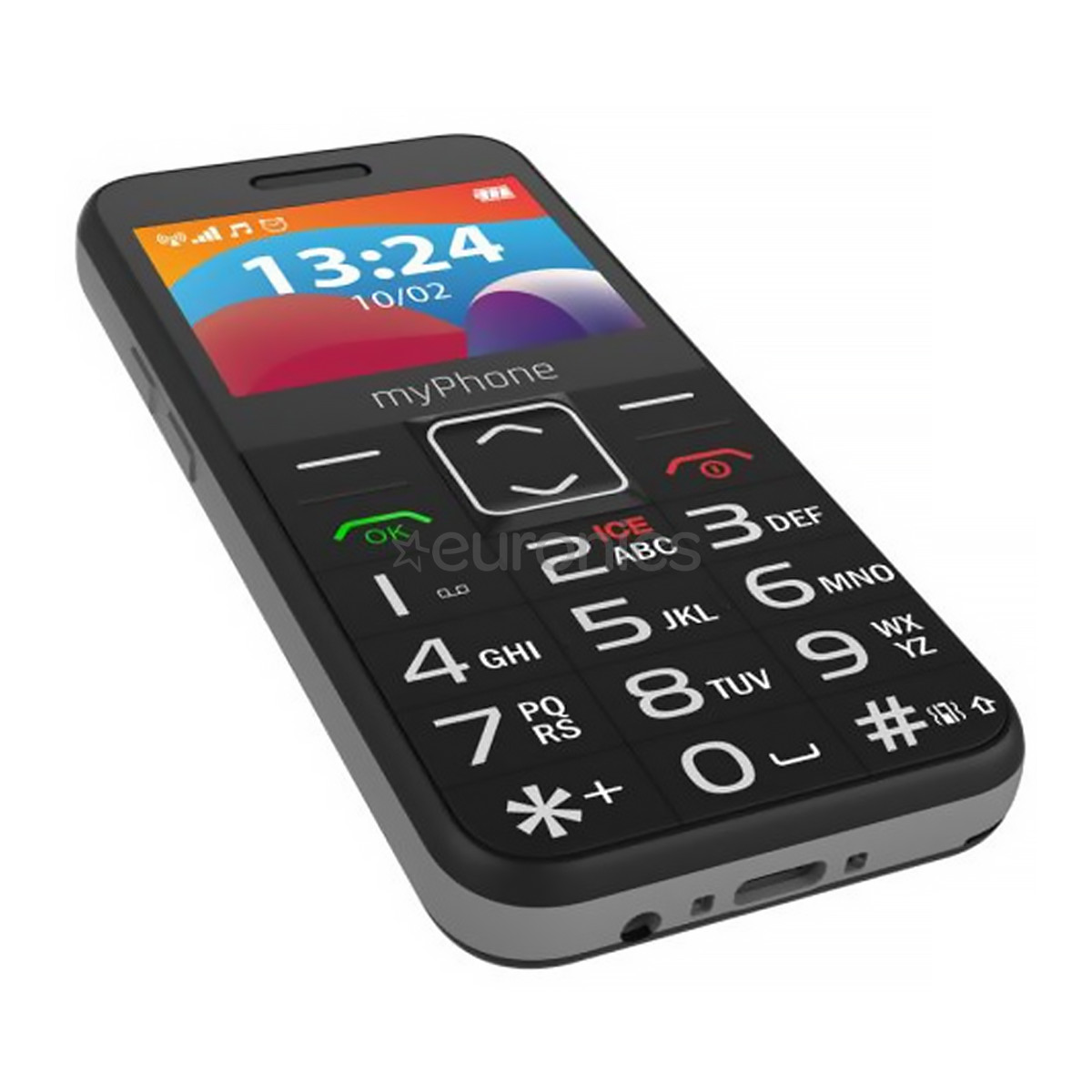 myPhone Halo 3 LTE, black - Mobile phone