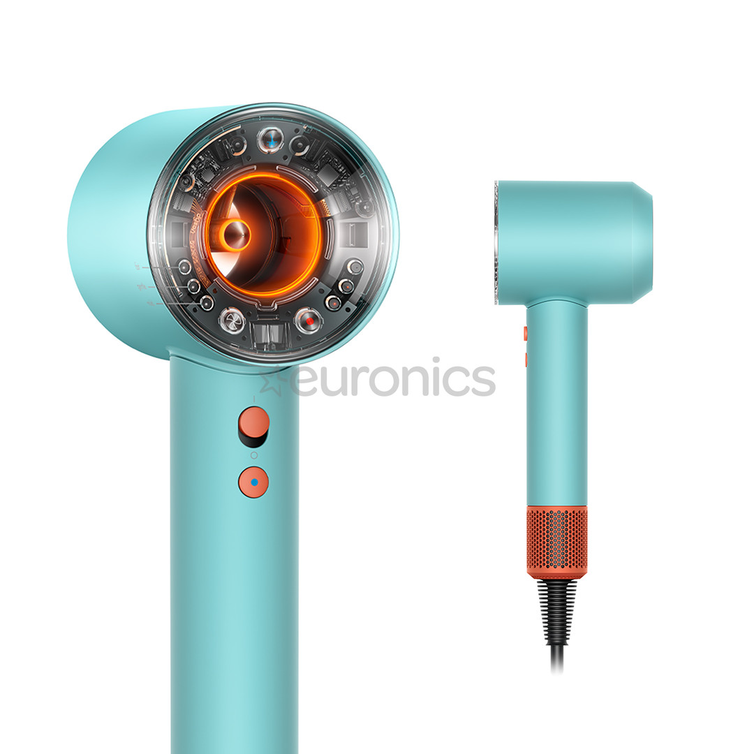 Dyson Supersonic Nural Ceramic Pop, 1600 W, zila/oranža - Matu fēns