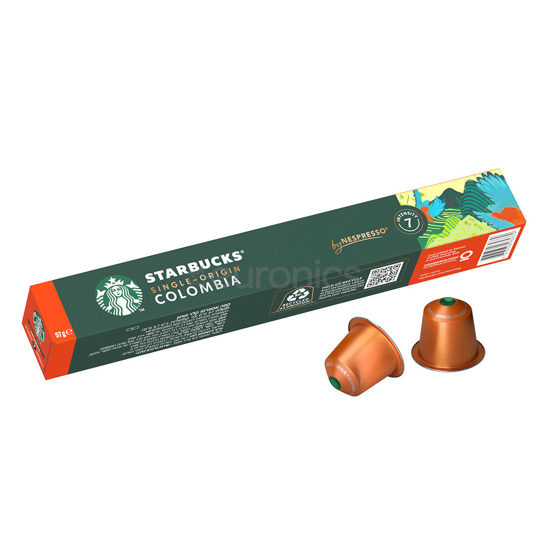 Starbucks® Single Origin Colombia by Nespresso®, 10 porcijas - Kafijas kapsulas