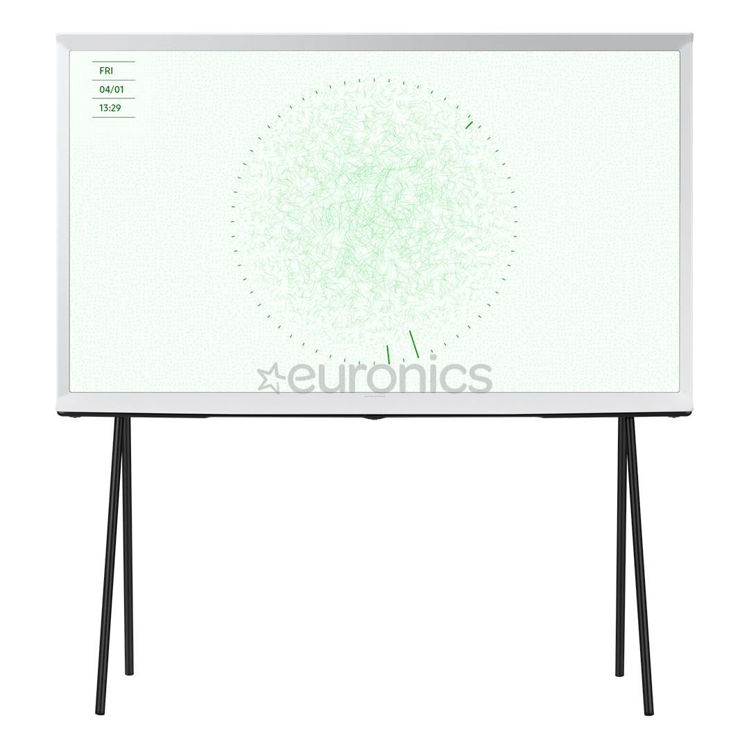 Samsung The Serif LS01D, 55'', 4K UHD, QLED, balta - Televizors