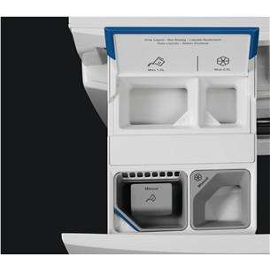 Electrolux 800 UltraCare AutoDose, 10 kg, dziļums 63.6 cm, 1400 apgr/min - Veļas mazgājamā mašīna ar priekšējo ielādi