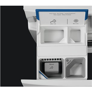 Electrolux 800 UltraCare AutoDose, 10 kg, dziļums 63.6 cm, 1400 apgr/min - Veļas mazgājamā mašīna ar priekšējo ielādi