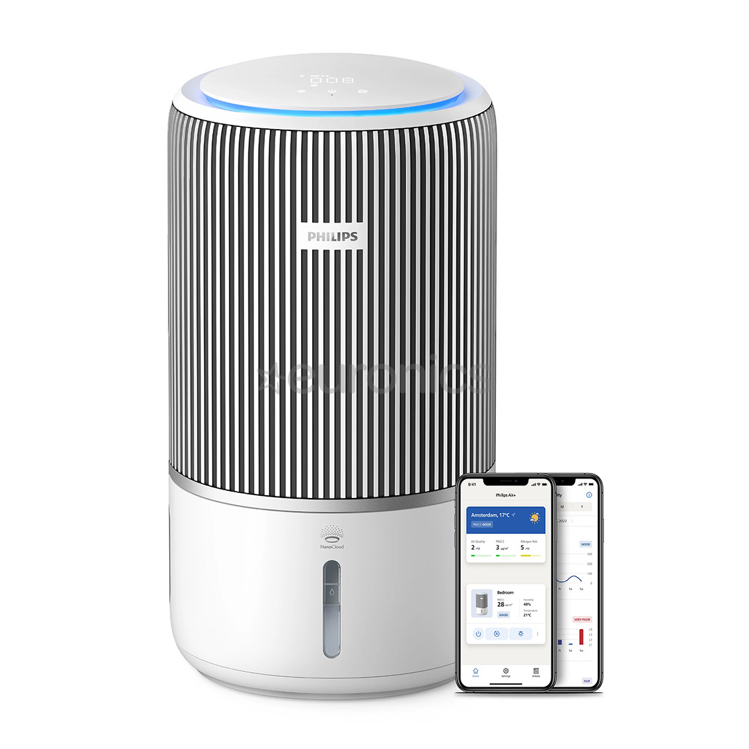 Philips PureProtect Water 3400 Series, white - 2-in-1 Air Purifier and Humidifier