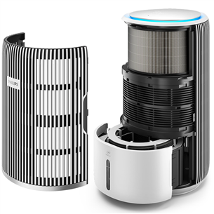 Philips PureProtect Water 3400, balta - Gaisa attīrītājs un mitrinātājs
