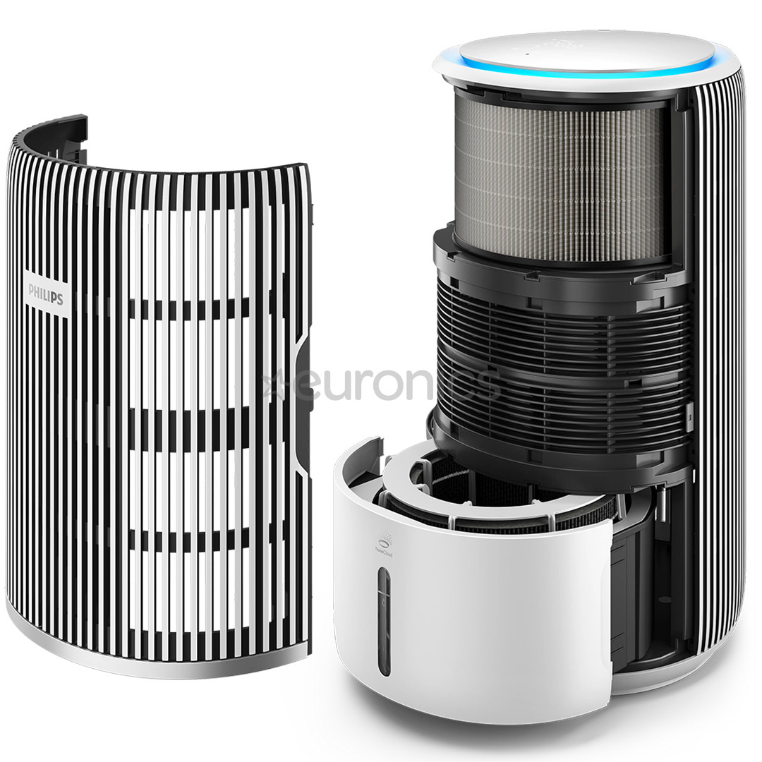 Philips PureProtect Water 3400 Series, white - 2-in-1 Air Purifier and Humidifier