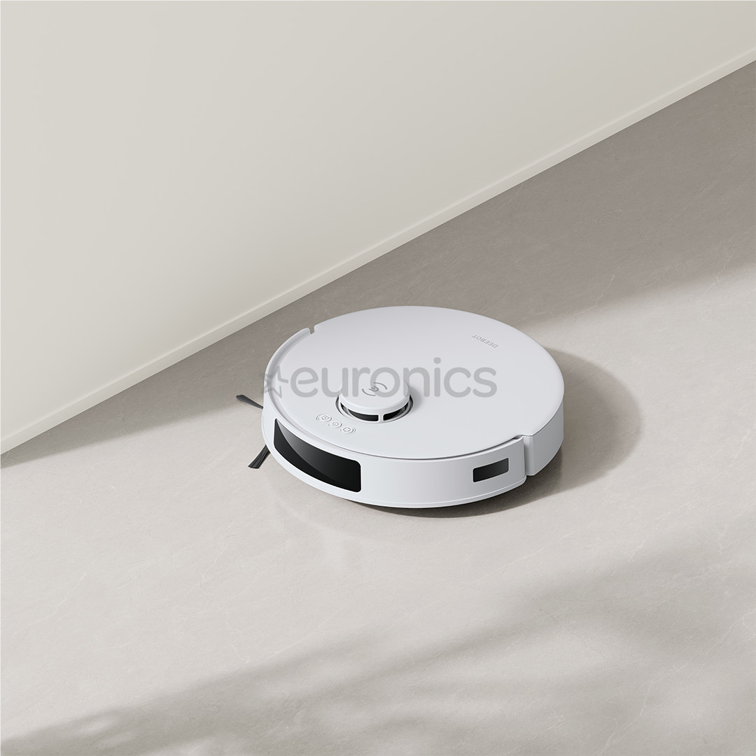 Ecovacs Deebot N20 PLUS, wet & dry, white - Robot vacuum cleaner