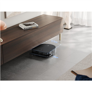Ecovacs Deebot X5 OMNI, Wet & Dry, melna - Robots putekļu sūcējs