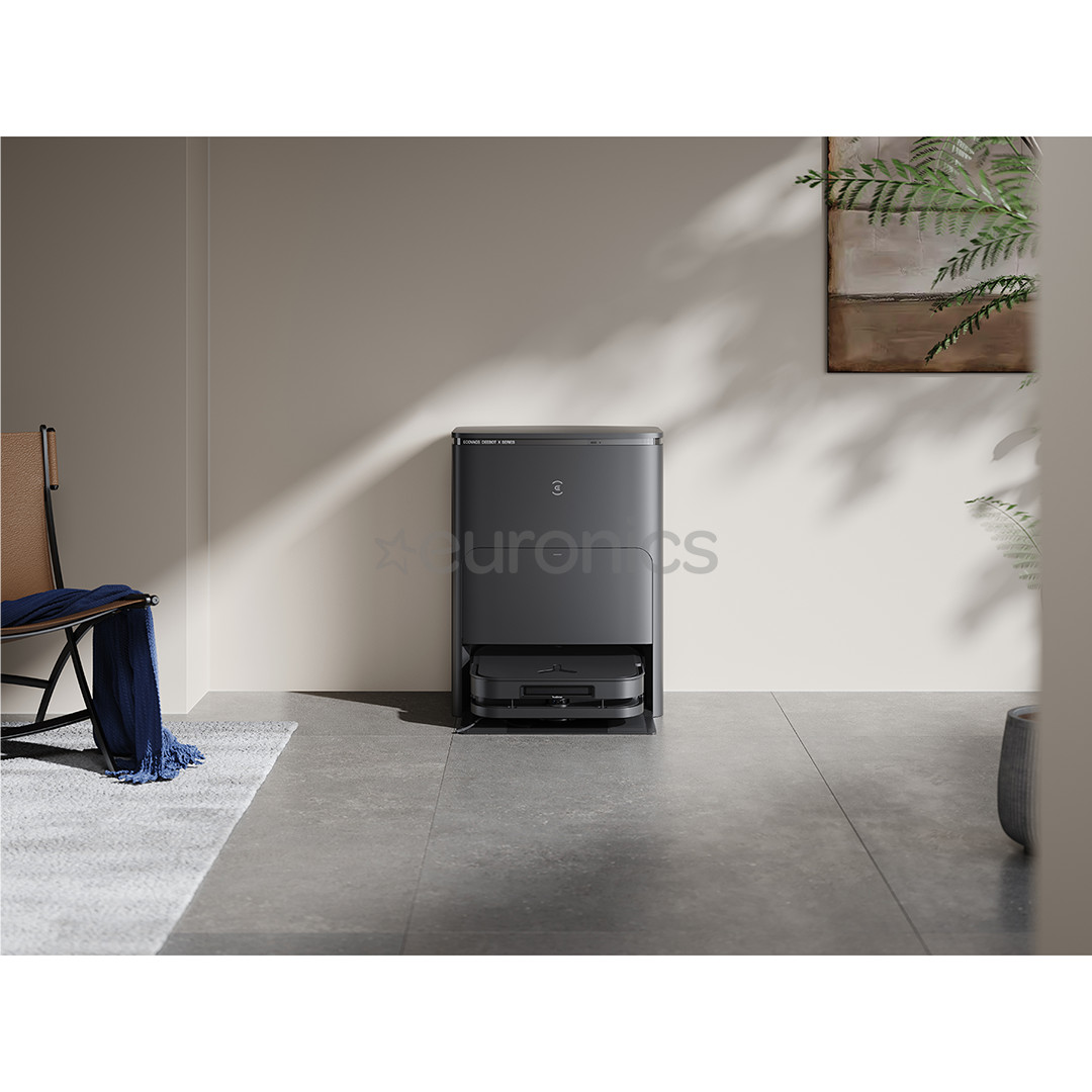 Ecovacs Deebot X5 OMNI, Wet & Dry, melna - Robots putekļu sūcējs