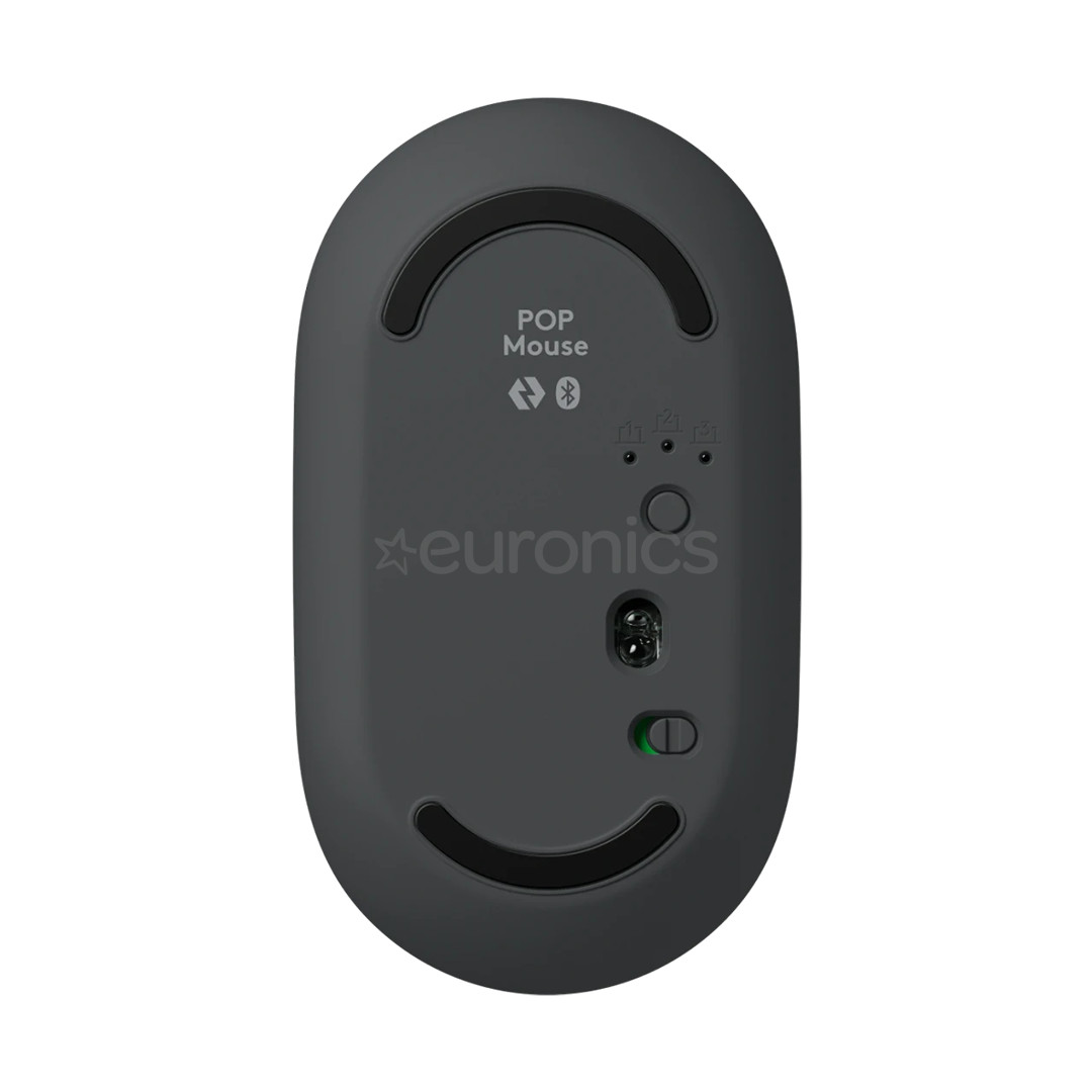 Logitech POP Mouse, pelēka - Bezvadu datorpele