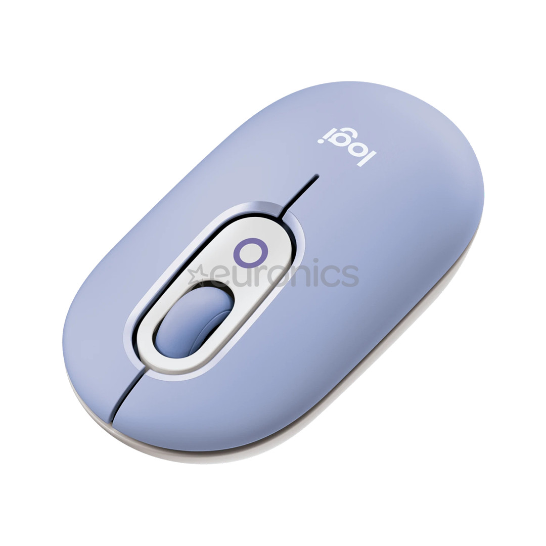 Logitech POP Mouse, lillā - Bezvadu datorpele