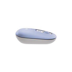 Logitech POP Icon Combo, US, lillā/balta - Bezvadu klaviatūra ar peli