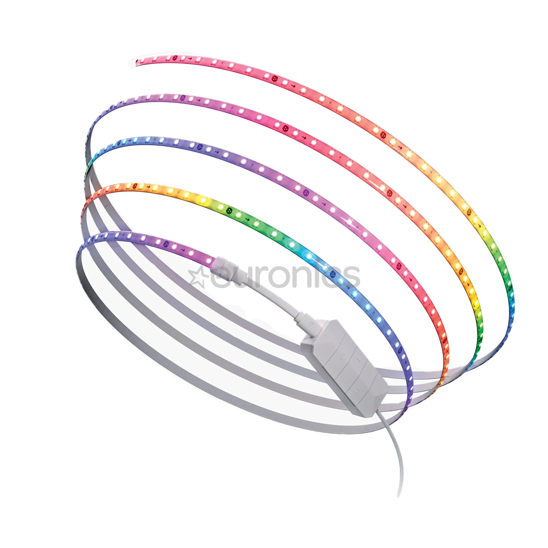 Nanoleaf Matter Smart Addressable Multicolor HD Lightstrip, 5m, RGB, white - LED light strip