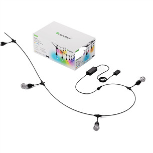 Nanoleaf Matter Smart Outdoor String Lights Starter Kit, 30 m, RGB, black - LED string lights