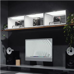 Nanoleaf x Fantaqi EXPO Smart LED Display Case Smarter Kit, 4 pc, white - Smart display case