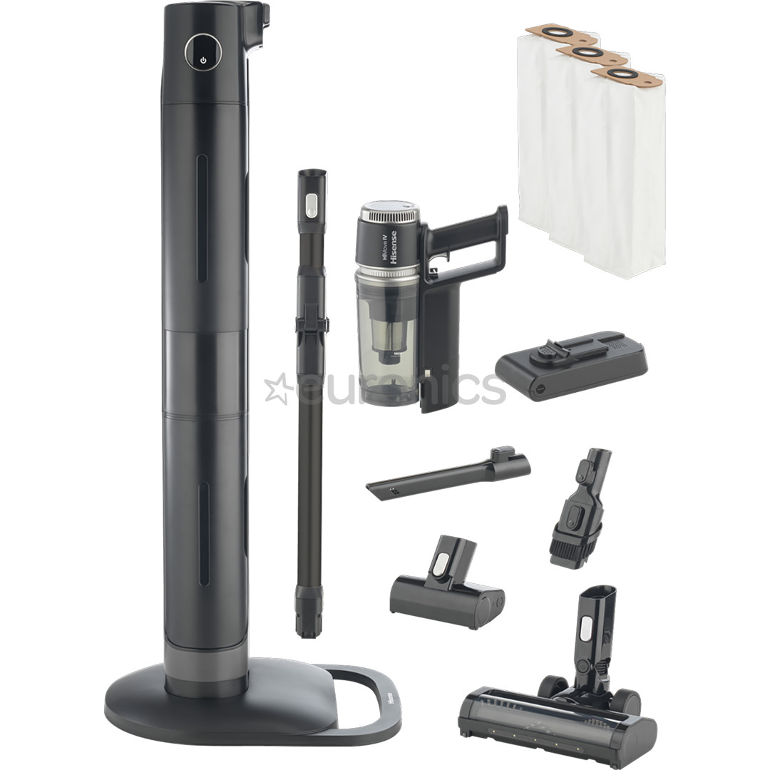 Hisense, black - Cordless vacuum cleaner