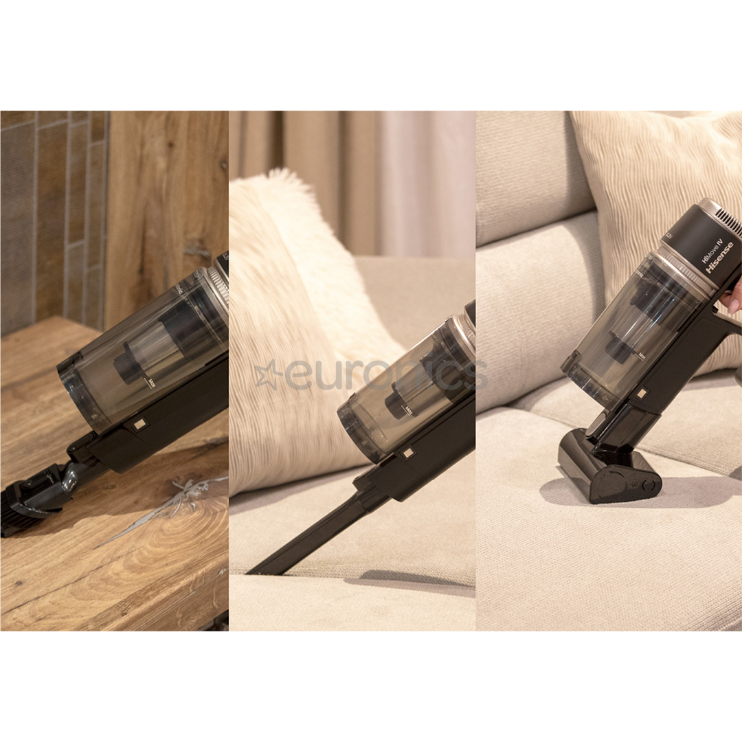 Hisense, black - Cordless vacuum cleaner