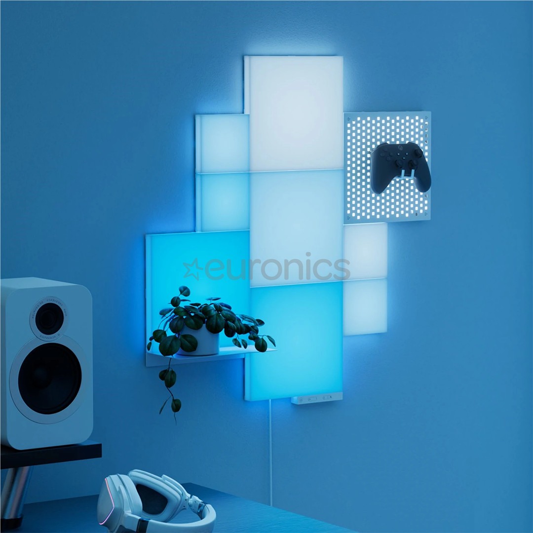 Nanoleaf Blocks Combo XL Smarter Kit, 10 pc - Smart LED wall panels