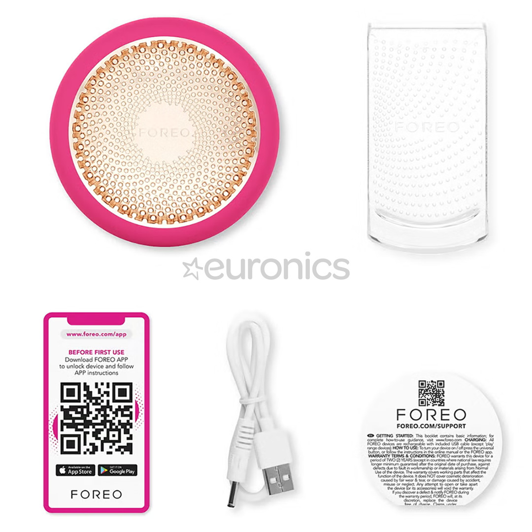 Foreo UFO™ 3, rozā - Ierīce sejas ādas kopšanai