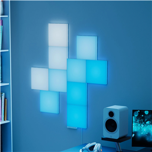 Nanoleaf Blocks Squares Add-On Kit, 2 paneļi - Viedais LED sienas panelis