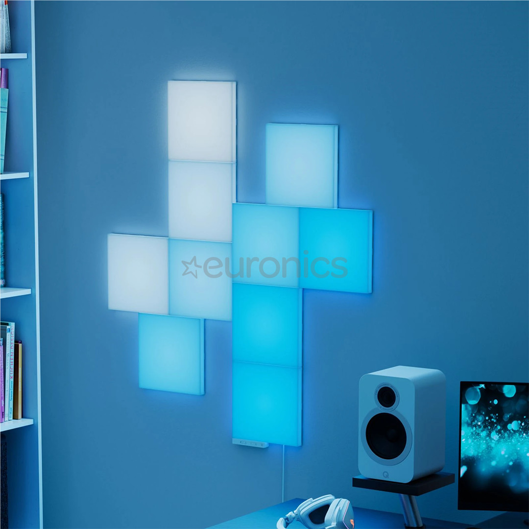 Nanoleaf Blocks Squares Add-On Kit, 2 panels - Smart LED wall panels