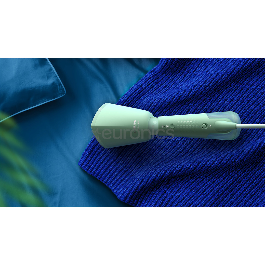 Philips 5000 Series, 1400 Вт, зеленый - Ручной отпариватель