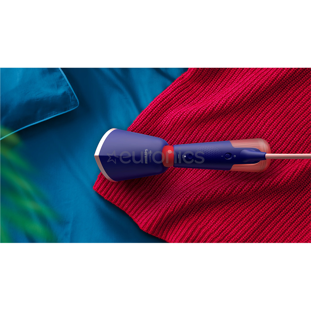 Philips 5000 Series, 1400 Вт, темно-синий - Ручной отпариватель