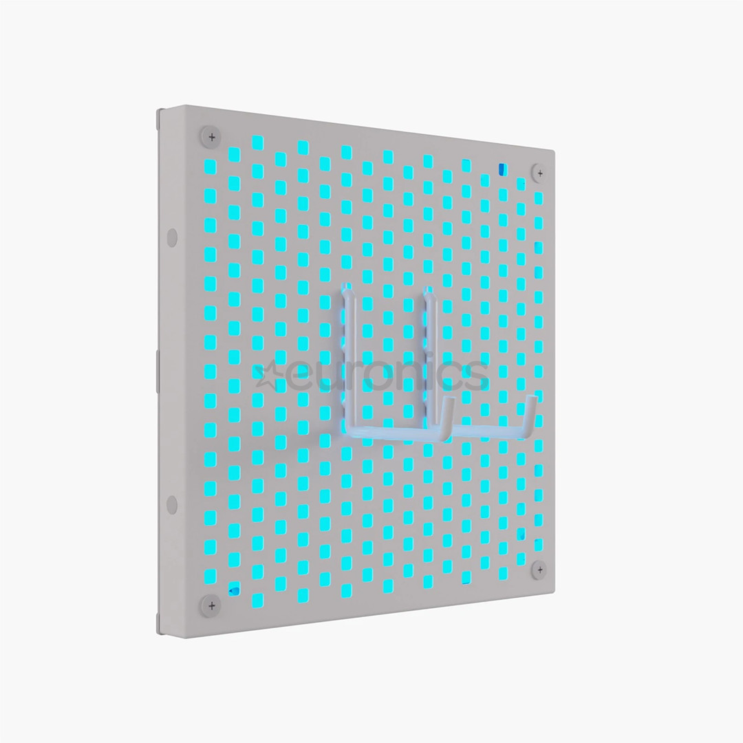 Nanoleaf Blocks Light Pegboard Add-On Kit, 1 panelis, pelēka - Viedais LED pegboard panelis