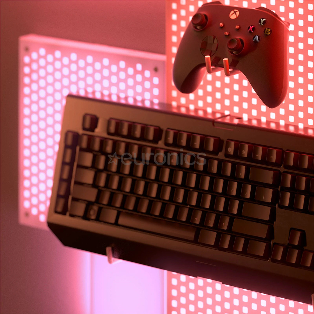 Nanoleaf Blocks Light Pegboard Add-On Kit, 1 panelis, pelēka - Viedais LED pegboard panelis