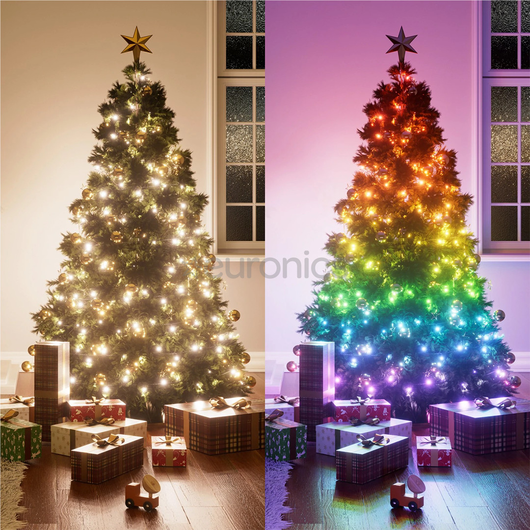 Nanoleaf Matter Smart Holiday String Lights, 24 м, черный - Умная гирлянда