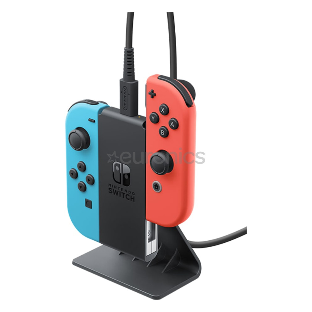 Nintendo Joy-Con Charging Stand, melna - Lādēšanas stacija