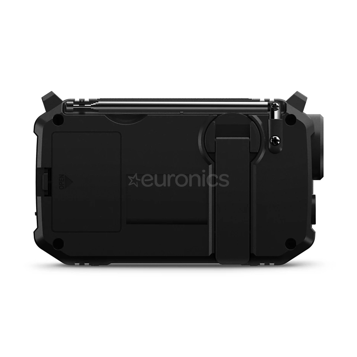 Philips TAR1609, melna - Portatīvais radio ar lukturīti