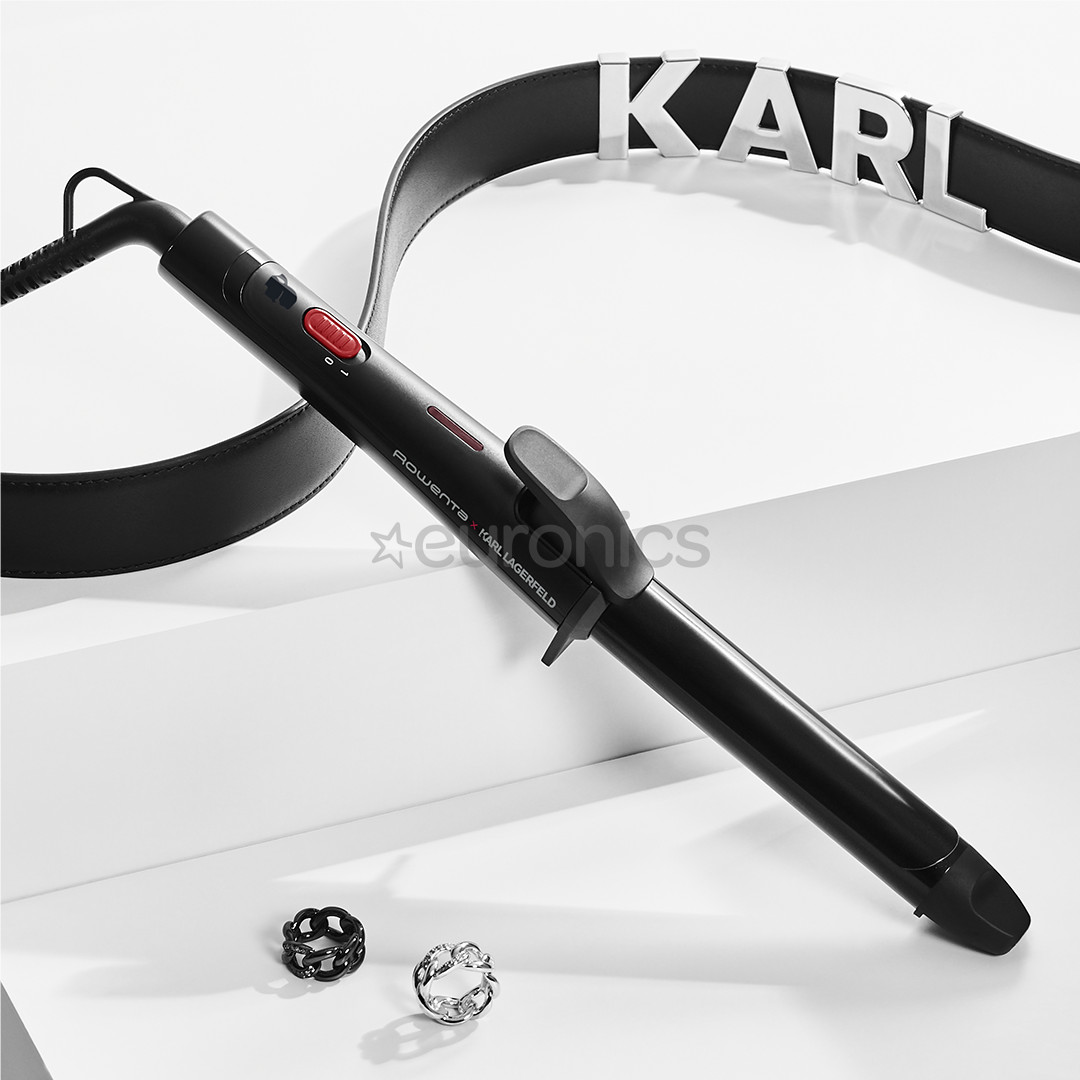 Rowenta x KARL LAGERFELD, 25 мм, черный - Щипцы для завивки