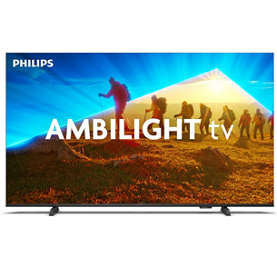 Philips PUS8009, 50'', LED LCD, 4K UHD, melna - Televizors
