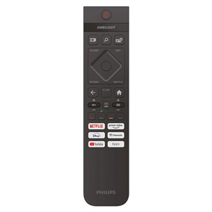 Philips PUS8009, 50'', LED LCD, 4K UHD, melna - Televizors