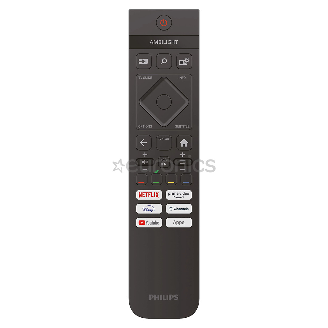 Philips PUS8009, 55'', LED LCD, 4K UHD, black - TV