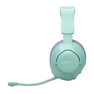 JBL Quantum 360 Wireless, zaļa/lillā - Bezvadu austiņas ar mikrofonu